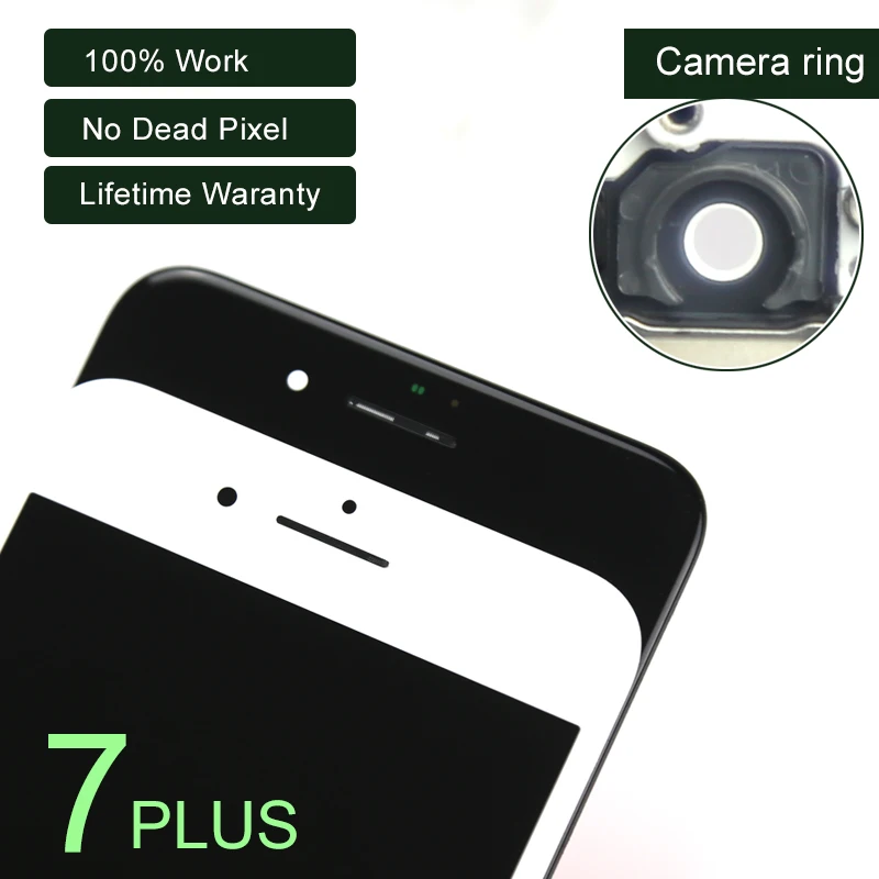 10 шт. для iphone 7 Plus LCD AAA качественный дисплей с сенсорным экраном 5 дюймов 3D