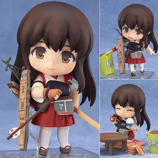 Nendoroid Kantai Коллекция Акаги фигурки аниме ПВХ brinquedos Коллекция Модель игрушки с розничной коробкой
