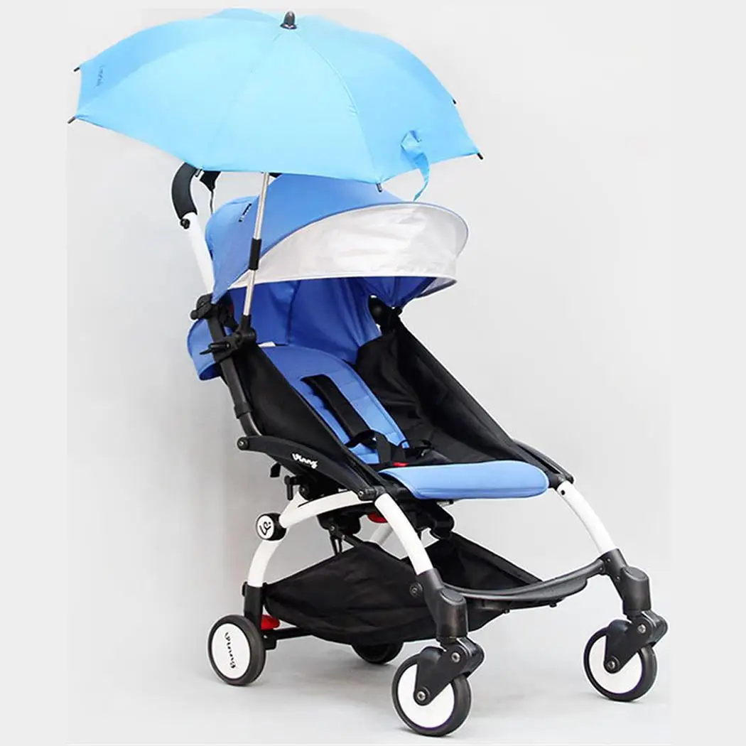 Регулируемый зажим для детской коляски УФ-стойкий Открытый Зонт Guarda Chuva алюминия