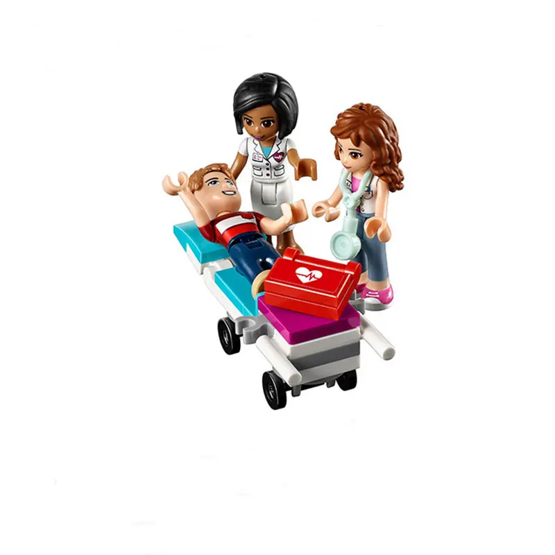 Модели строительных игрушек хобби 01039 совместимы с lego блоки 41318 друзья Heartlake
