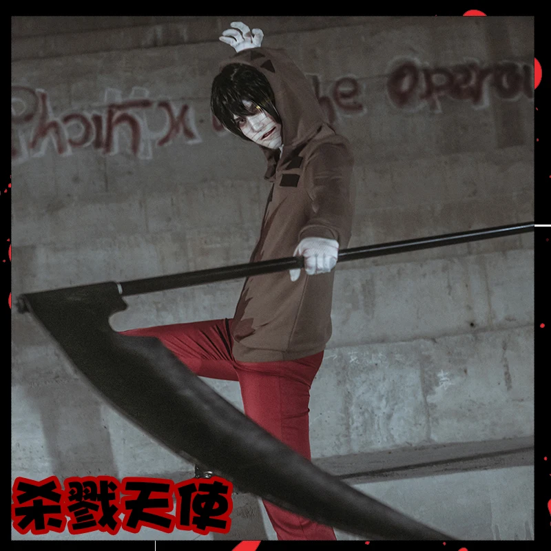 Ангелы смерти аниме Косплэй облучение \ Зак Cos Хэллоуин вечерние Повседневное