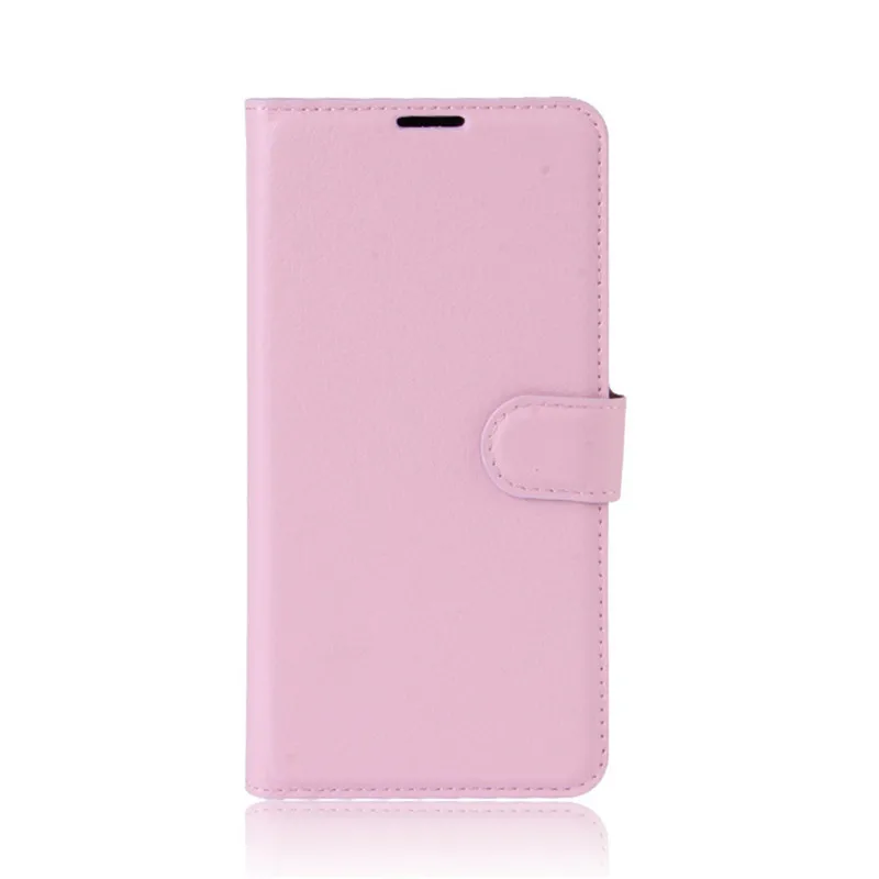 Huawei Y6 чехол huawei Mya-L41 чехол из искусственной кожи чехол-Бумажник Флип-кейс чехол для телефона для huawei Y6 Y 6 Mya-L41 Mya-L11 Mya L41 - Цвет: Pink