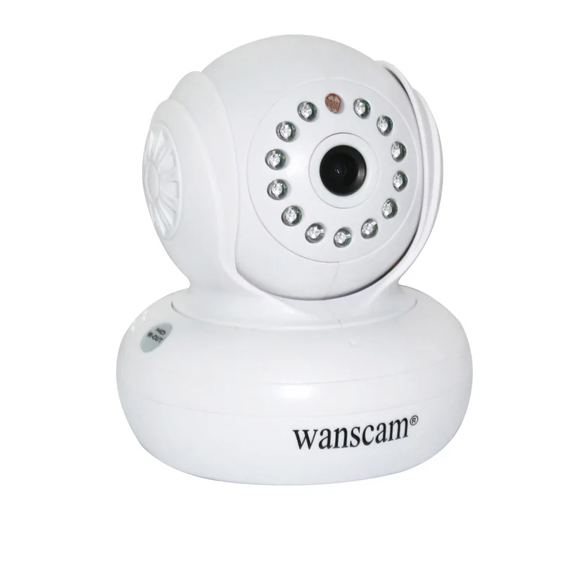 WANSCAM Двойное Аудио Pan/Tilt Зажигания и Играть Беспроводной Интернет Wi-Fi Сети