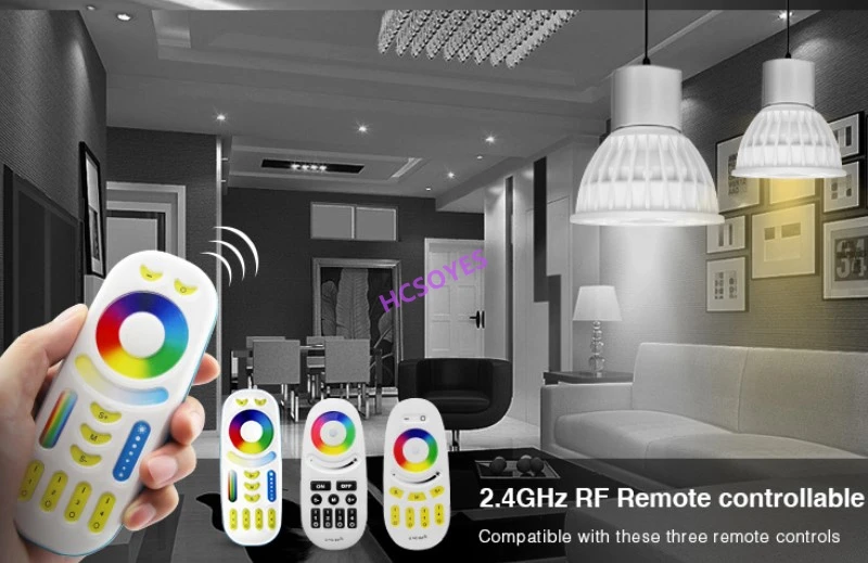 MILIGHT MR16 FUT104 4 Вт RGB+ CCT Светодиодный прожектор 2700~ 6500K светодиодный лампочка умный свет AC DC 12V 2,4G беспроводной Диммируемый