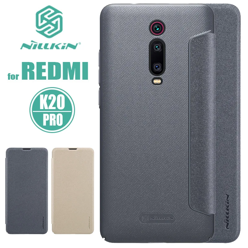 Xiaomi Redmi K20 Pro чехол Nillkin блестящий роскошный Флип кожаный чехол задняя крышка тонкий для Xiaomi Redmi K20 Pro Nilkin чехол для телефона
