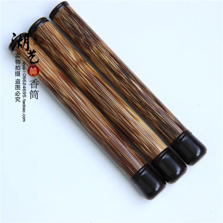 Цилиндрическая трубка для благовоний Sweet body золотистая шелковая и короткая