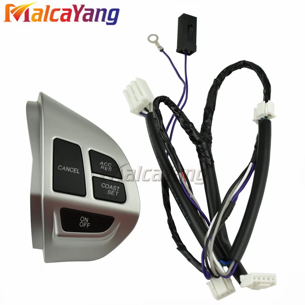 right-wire Высокое качество круиз-контроль переключатель руля кнопки для Mitsubishi ASX Outlander XL 2007-2012 автомобильные аксессуары - Цвет: right-wire