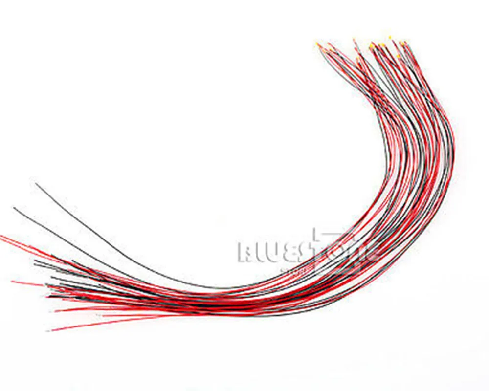 T0402WM 20 шт. предварительно припаянные Проводные провода micro litz теплые белые SMD Led 0402