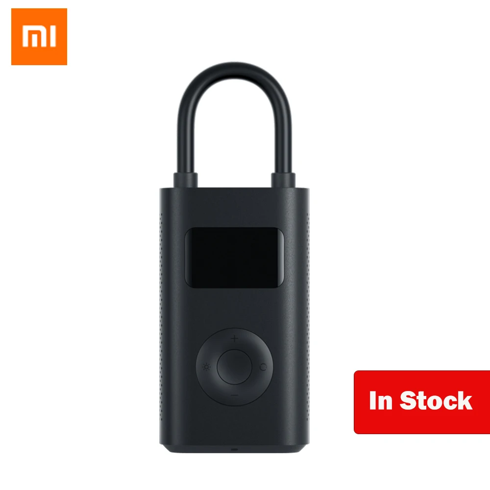 Новейший Xiaomi Mijia портативный умный электрический насос цифровой датчик давления в шинах для велосипеда мотоцикла автомобиля футбола