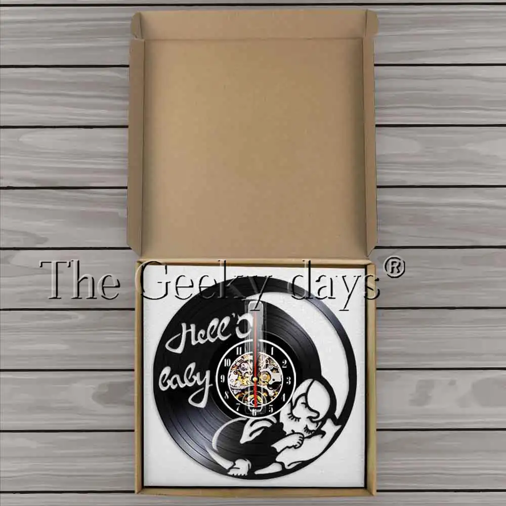 Детские настенные часы Hello для сна детские со сном в лунном свете стена детской