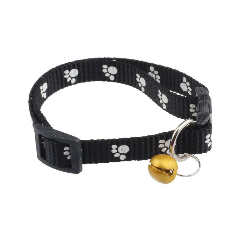 1 регулируемый нейлоновый ошейник для собак щенков ошейники с колокольчиками