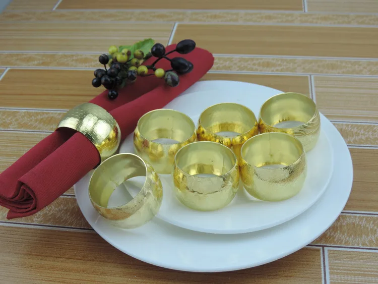 

12 шт./лот декоративная подставка для стола кольца держатель для салфеток западное обеденное полотенце кольцо для салфеток украшение для ве...