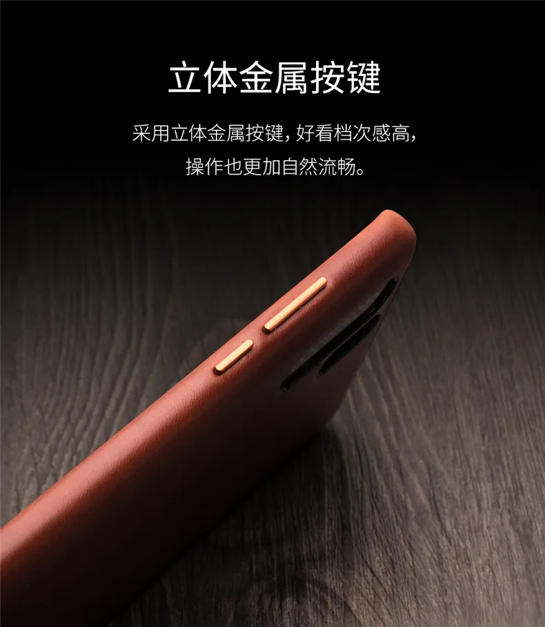 Настоящая коровья кожа задняя крышка для huawei P30 полный зернистый кожаный чехол для huawei P30 Pro металлическая кнопка Натуральная Воловья кожа