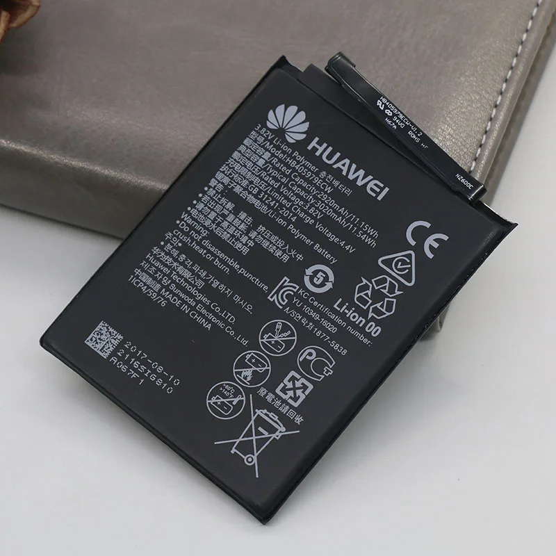 Оригинальный аккумулятор Huawei HB405979ECW для Nova CAZ-AL10 TL00 CAN L01 CAN-L02 L12 Enjoy 6S Honor 6C Y5 2017 p9 lite