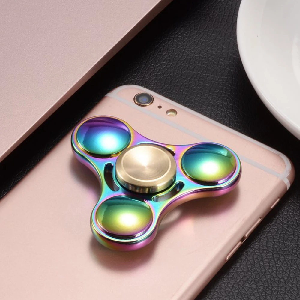 Babelemi Spinner Радуга Цвет амулеты из сплава металла и цинка Спиннеры ручной блесны