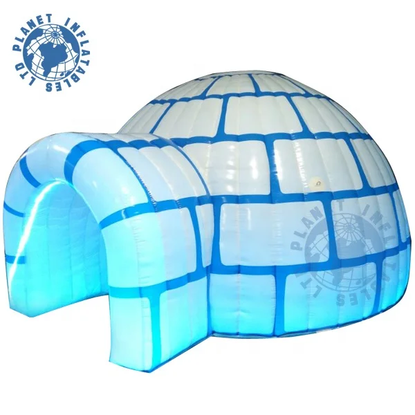 Дешевая надувная палатка для снежного Igloo небольшого размера надувной игровой