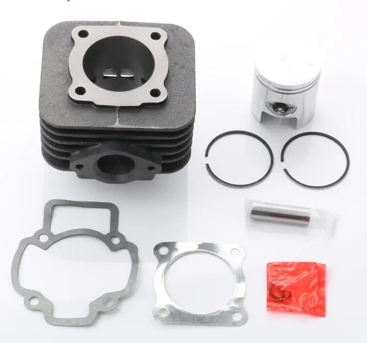 70cc set cylinder 70cc комплект цилиндров с большим отверстием и комплект поршней и прокладка цилиндра для Piaggio Diesis Fly Free Liberty NRG 50 power DT Storm 50 47 мм/12 мм - Цвет: 70cc set cylinder