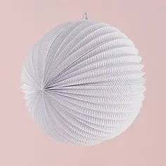 Sunbeauty 7pcs/set 19+32cm Pleated Paper Lanterns Honeycomb Balls Silver Star Party Decorations Background Hanging Decor|decor background|ball