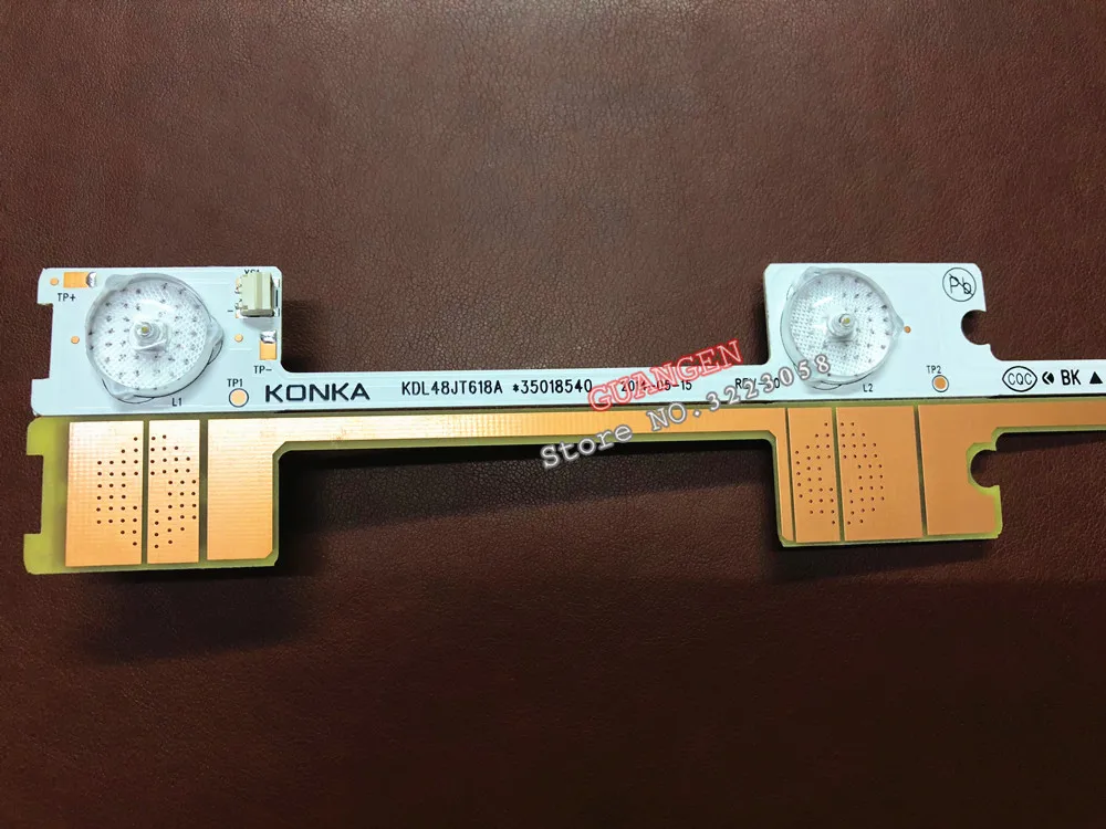 400 шт./лот оригинальная новая светодиодная подсветка для бара полоса KONKA KDL48JT618A