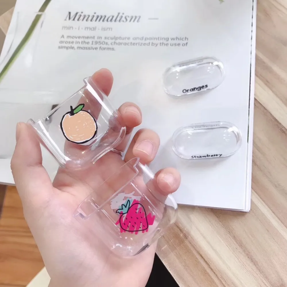 Чехол для airpods милые наушники чехол AirPods мультфильм беспроводные аксессуары Airpods