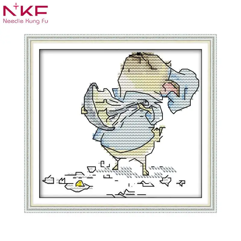 NKF наборы для вышивки крестиком рукоделия DMC 11CT 14CT Набор набор домашнего декора |