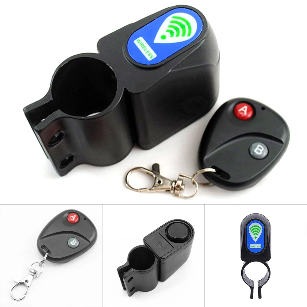 Professional Anti-theft Bike Lock Cycling Security Wireless Remote Control Vibration Bicycle Alarm | Спорт и развлечения