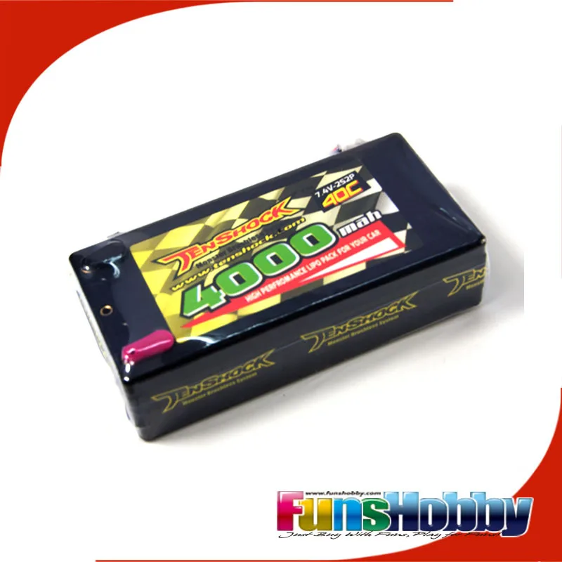 Tenshock RC Электрические Hardcase Стандартный короткие 7 4 В Батарея 1:8 1:10 на дороге Off Road