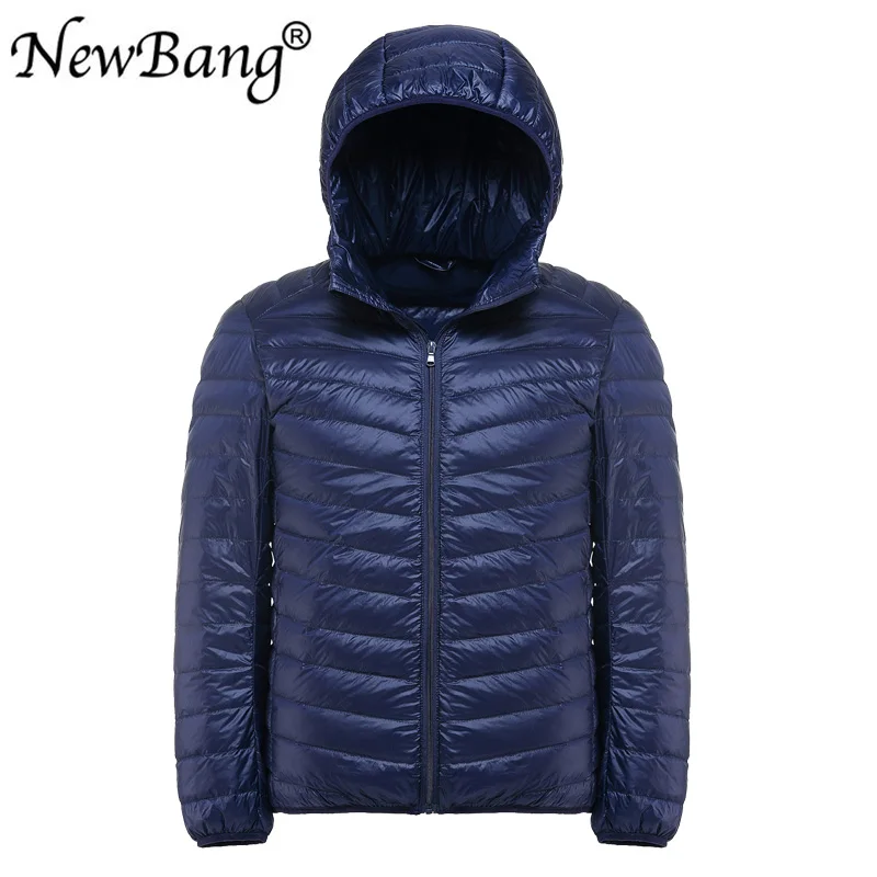 NewBang Plus 11XL 10XL 9XL Men's Down Jacket Ultra Light Down Jacket Men Windbreaker Feather Parka Man Winter Large Size Outwear