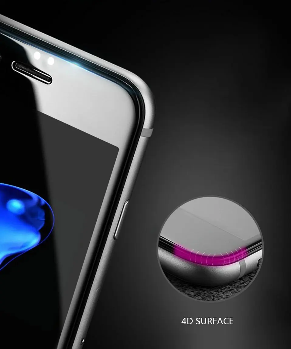 WHAY 5D закаленное стекло для samsung Galaxy A8 стекло полное покрытие круглый изогнутый край A8plus чехол для samsung A8 протектор экрана
