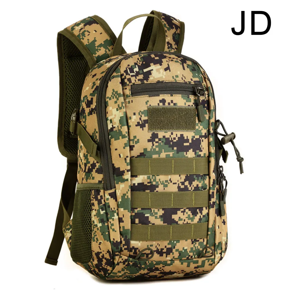 JD SINAIRSOFT Военная тактика рюкзак нейлон Molle рюкзак сумка 12L камуфляж путешествия для спорта на открытом воздухе Охота Водонепроницаемый LY0091 - Цвет: JD