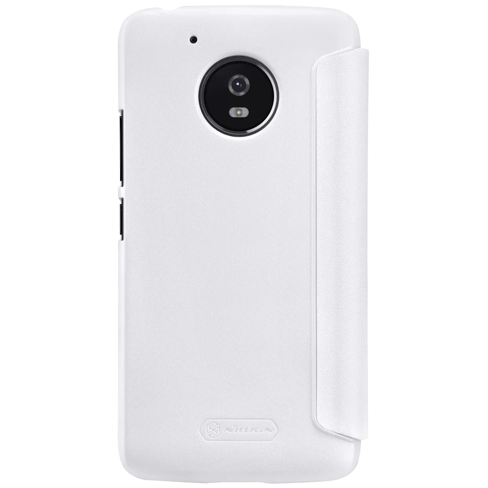 Nillkin Флип Чехол для Motorola Moto G5 Искра Смарт посмотреть Мода Кожаный Для Плюс Случае