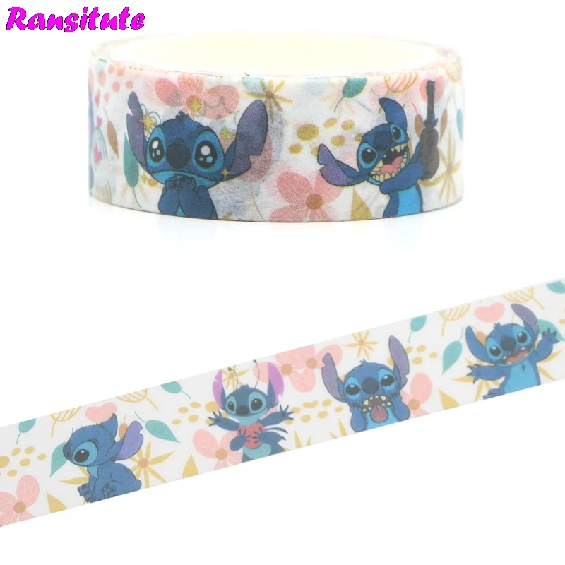 Ransitute 2 шт./компл. мультфильм Вышивка крестом детская игрушка лента Washi дорожная лента игрушечный автомобиль украшения ручной учетной записи стикеры R392