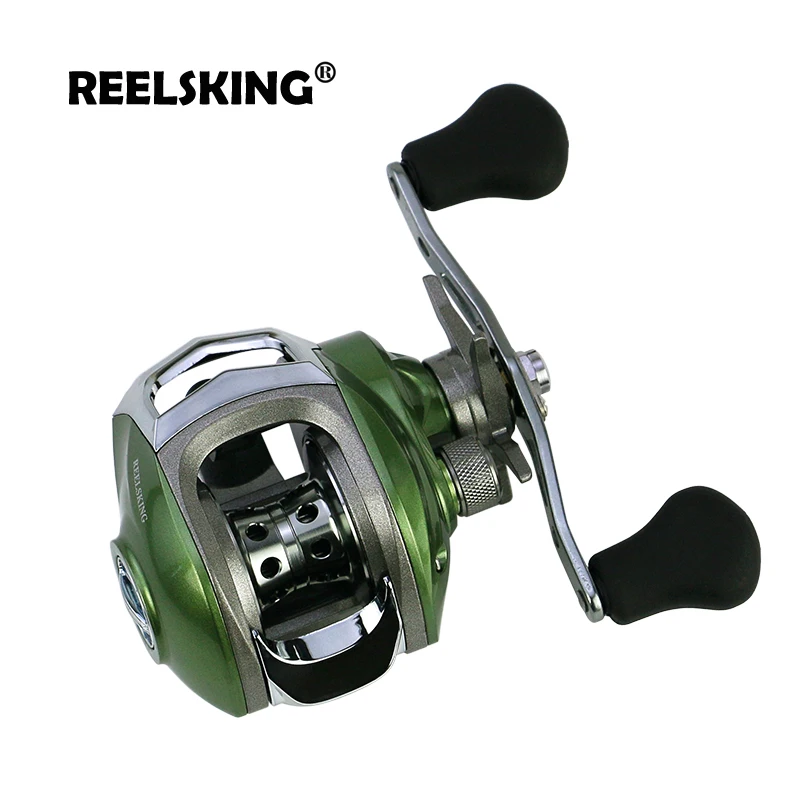 Катушка для спиннинга REELSKING с магнитным тормозом макс. нагрузка 6 кг 17 + 1 7 1: