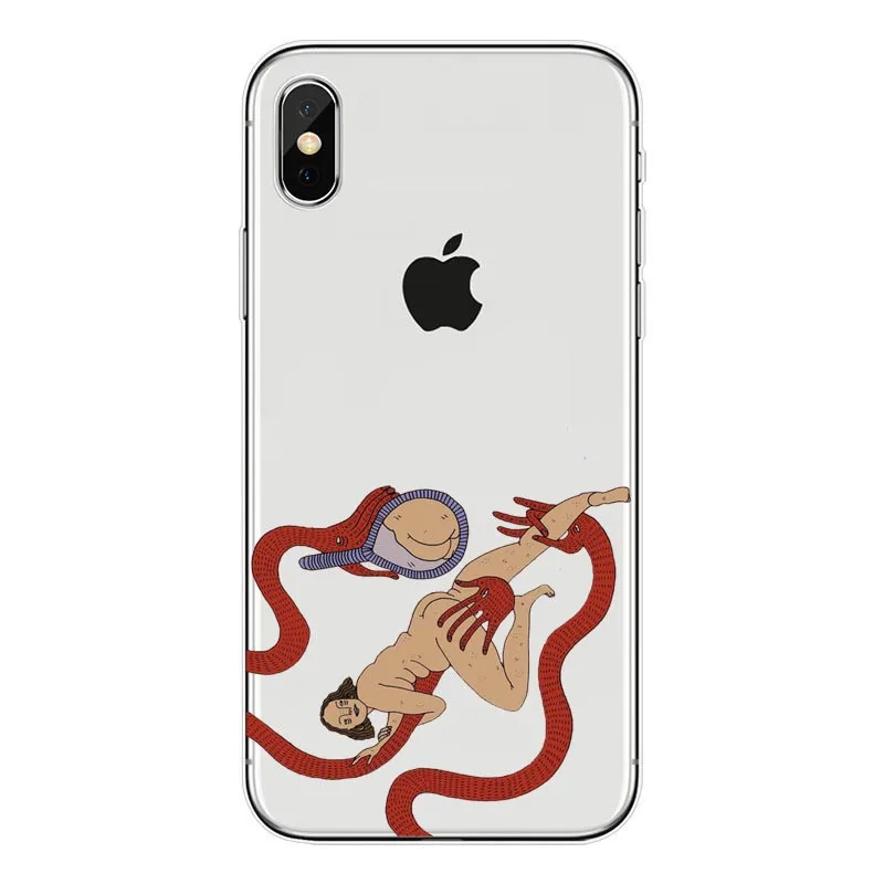 TPU Polly nem pintura arte suave Силиконовый ТПУ чехол для телефона для iphone 8 7 Plus 5 X MAX TPU melhor design caso Housin - Цвет: TPU