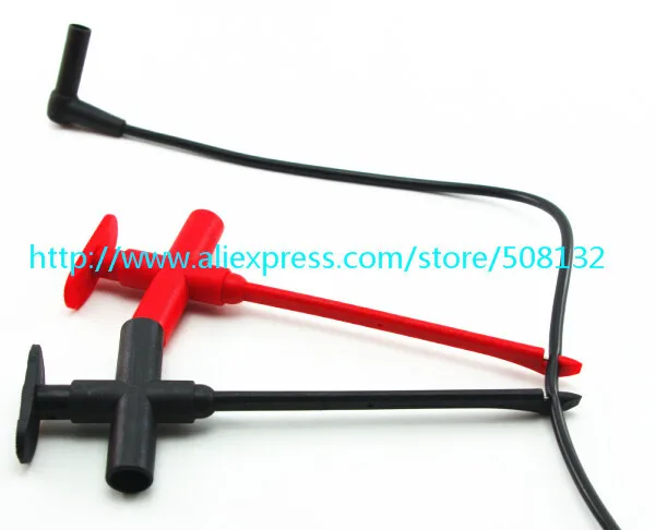 Изоляционная игла для пирсинга тестовый зонд с пружинным штекером банан медь