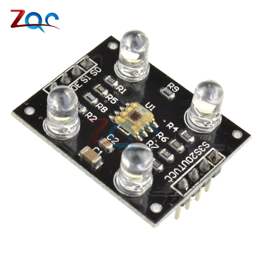 Датчик распознавания цветов TCS230 TCS3200 цветной датчик модуль для Arduino|sensors for