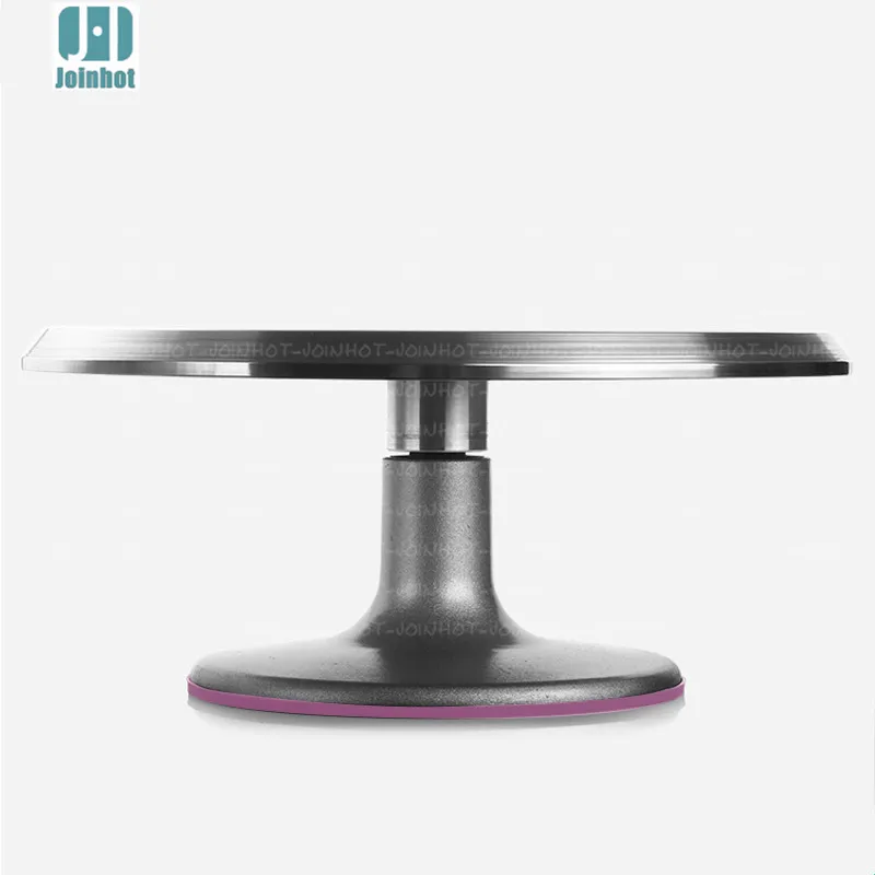 Новинка от UPS поворотный стол для украшения тортов из алюминиевого сплава | Дом и