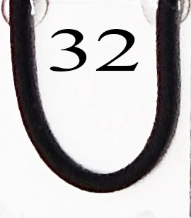 Color 32 ZIEENE 1 ярд диаметр 3 мм круглые эластичные шнуры тянущаяся резиновая веревка нейлон для браслета бусины полоски для волос шнурки 112 цветов - Цвет: Color 32