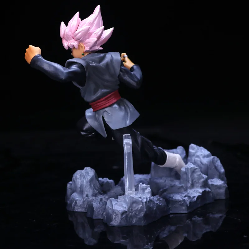 Dragon Ball Z Trunks розовый Темный Гоку Супер Saiyan Боевая версия. 3 вида стилей фигурка DBZ Goku фигурка коллекция 12 см
