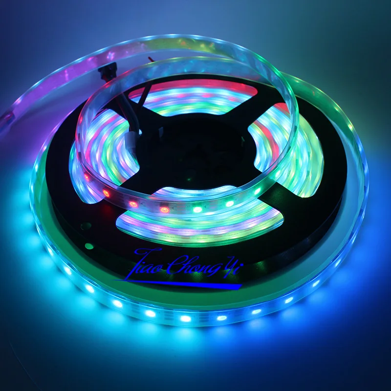 WS2815 DC12V 5M 300LED s пиксели (WS2812B ) RGB полноцветная светодиодная Пиксельная полоса