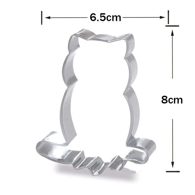 Новинка! Сова из нержавеющей стали печенье пресс форм|steel security entry doors|molded traysteel