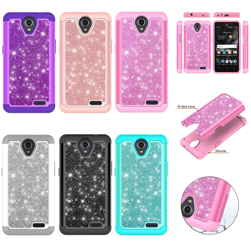 Чехол для телефона ZTE Maven 3 Prestige 2 N9136 Overture Prelude Plus задняя крышка в 1 Блестящий