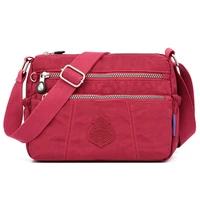 women nylon crossbody bags purses beach handbags shoulder bag ladies travel satchel waterproof messenger tote top handle bag