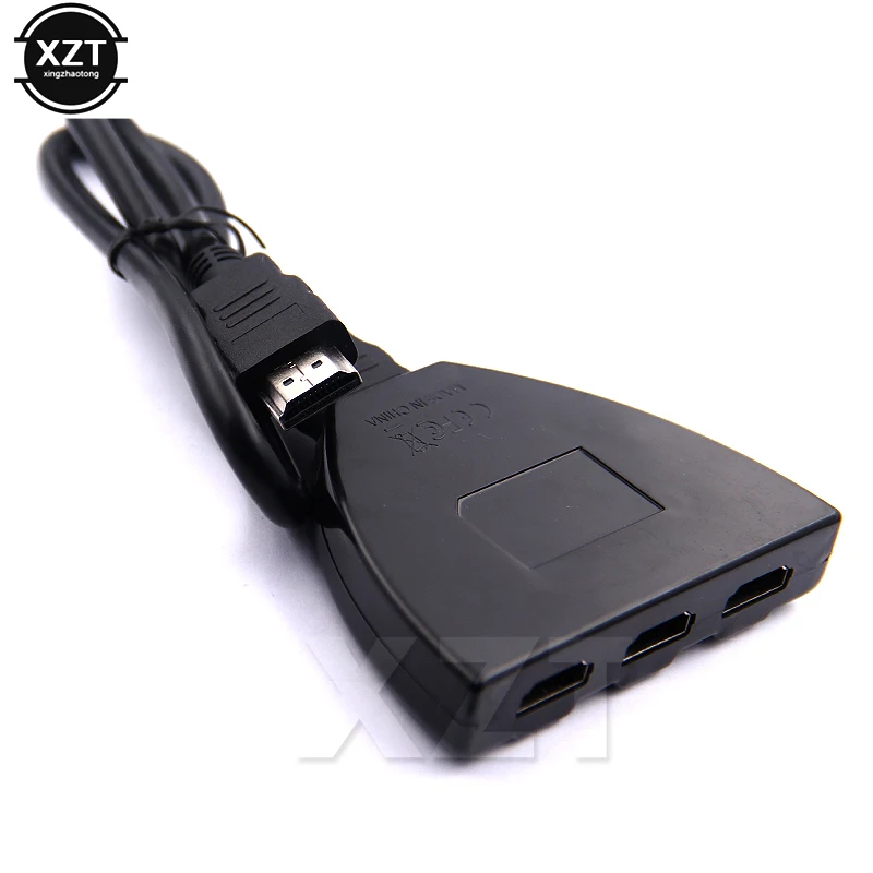 3 порта 4 к HDMI кабель адаптер входа 1 выход автоматический переключатель сплиттер