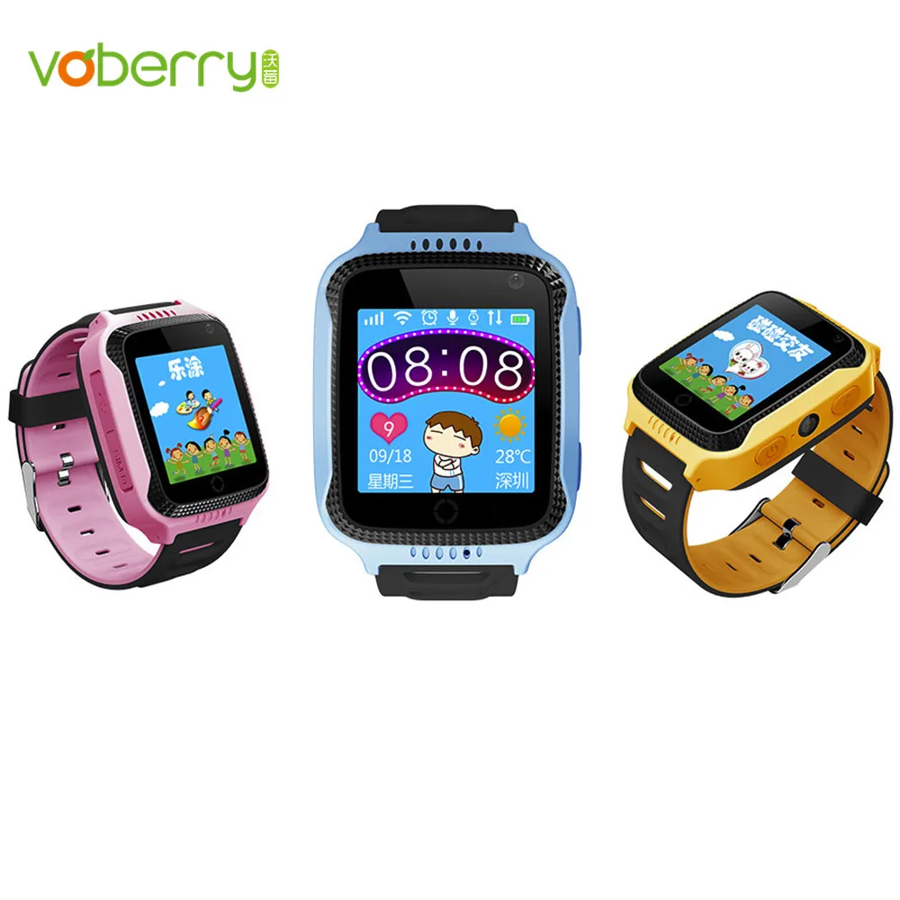 VOBERRY G900A GPS умные детские часы Детские с камерой Y21 SOS вызовом умная электроника PK Q90