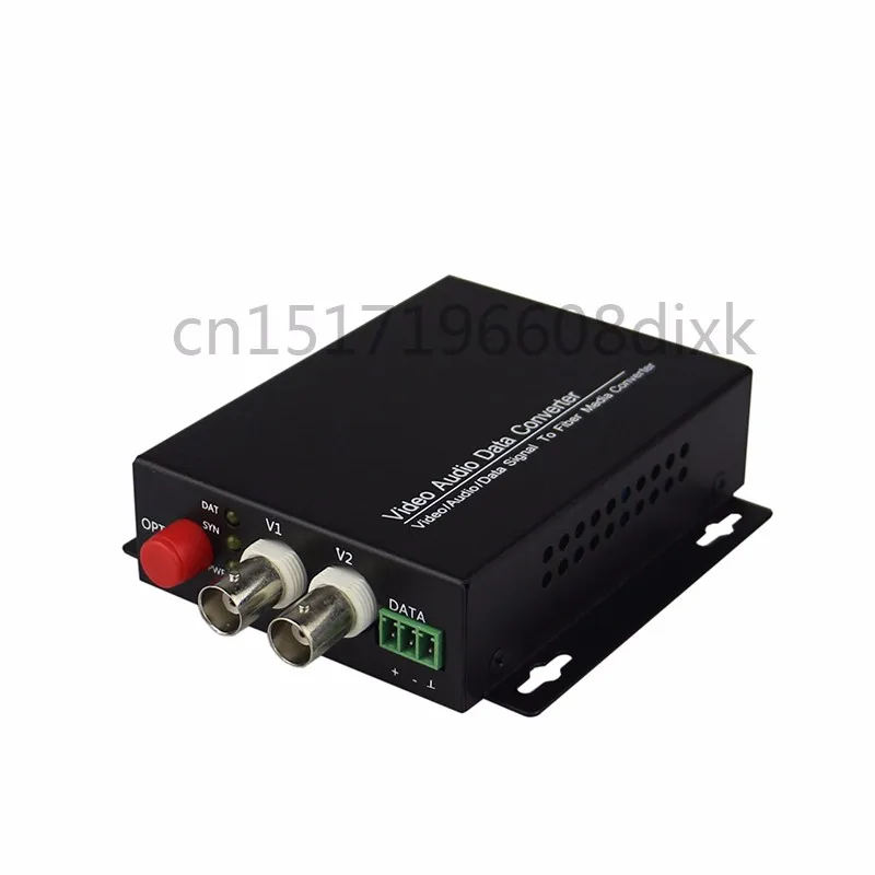 HD CVI AHD TVI 720P 960P 2CH волоконно-оптический BNC цифровой видеопреобразователь оптоволоконный передатчик и приемник