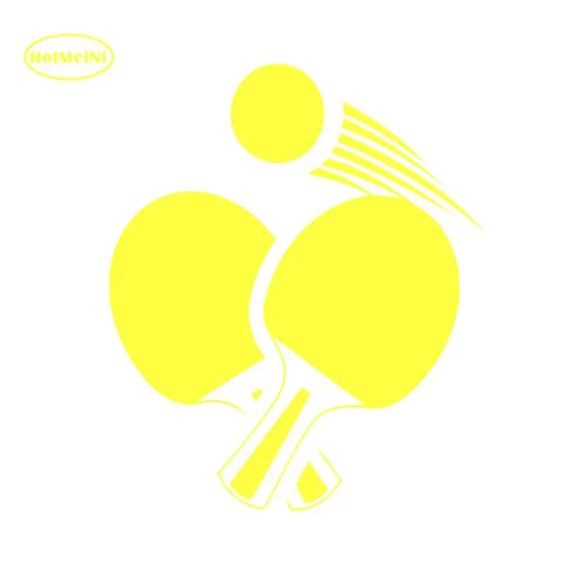HotMeiNi Fashion Ping Pong Sport Vinyl Car Sticker For Window Bumper Laptop Kayak Waterproof 13*15.4cm | Автомобили и мотоциклы
