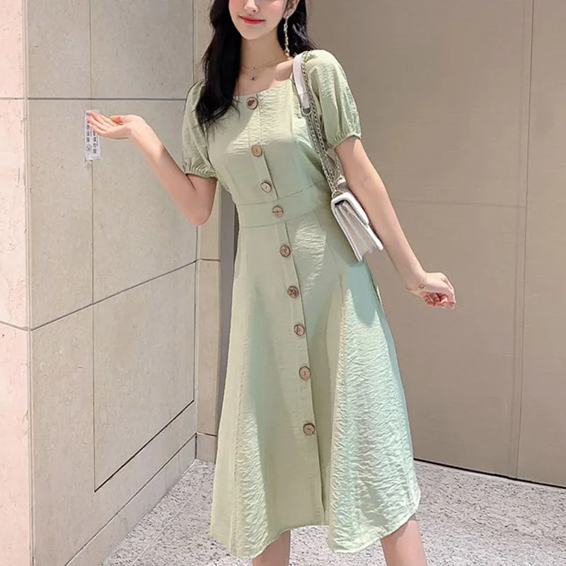 2019 летние женские платья повседневные с коротким рукавом однотонные миди