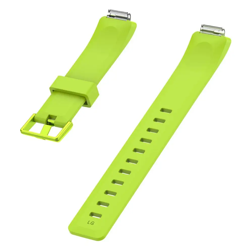 Силиконовый ремешок на запястье, Браслет для Fitbit Inspire/Inspire HR трекер активности Замена для умных часов ремешок на запястье - Цвет: Lime Green