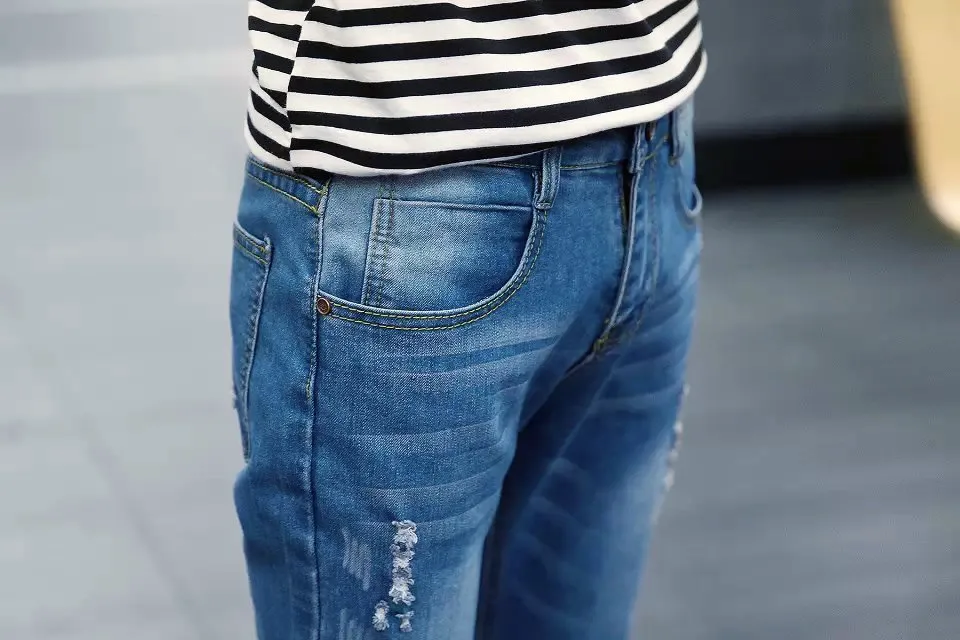 Pantalones Rushed Special Offer Midweight Jogging Spring/summer 2015 Nine-hole Men's Casual Jeans Korean Slim Feet Pants Tight 9 | Мужская